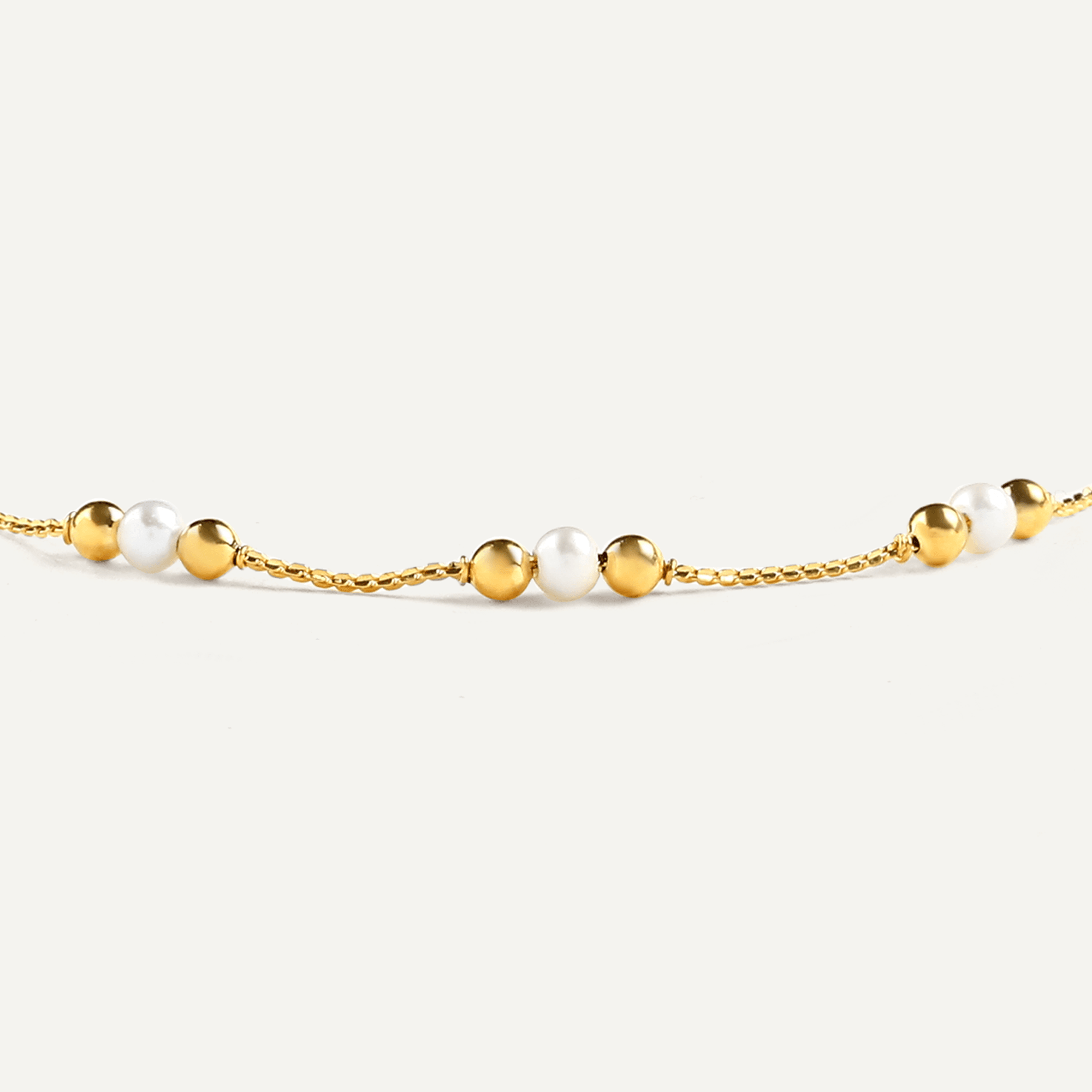 Clarina Pearl Gold Bracelet  - 3