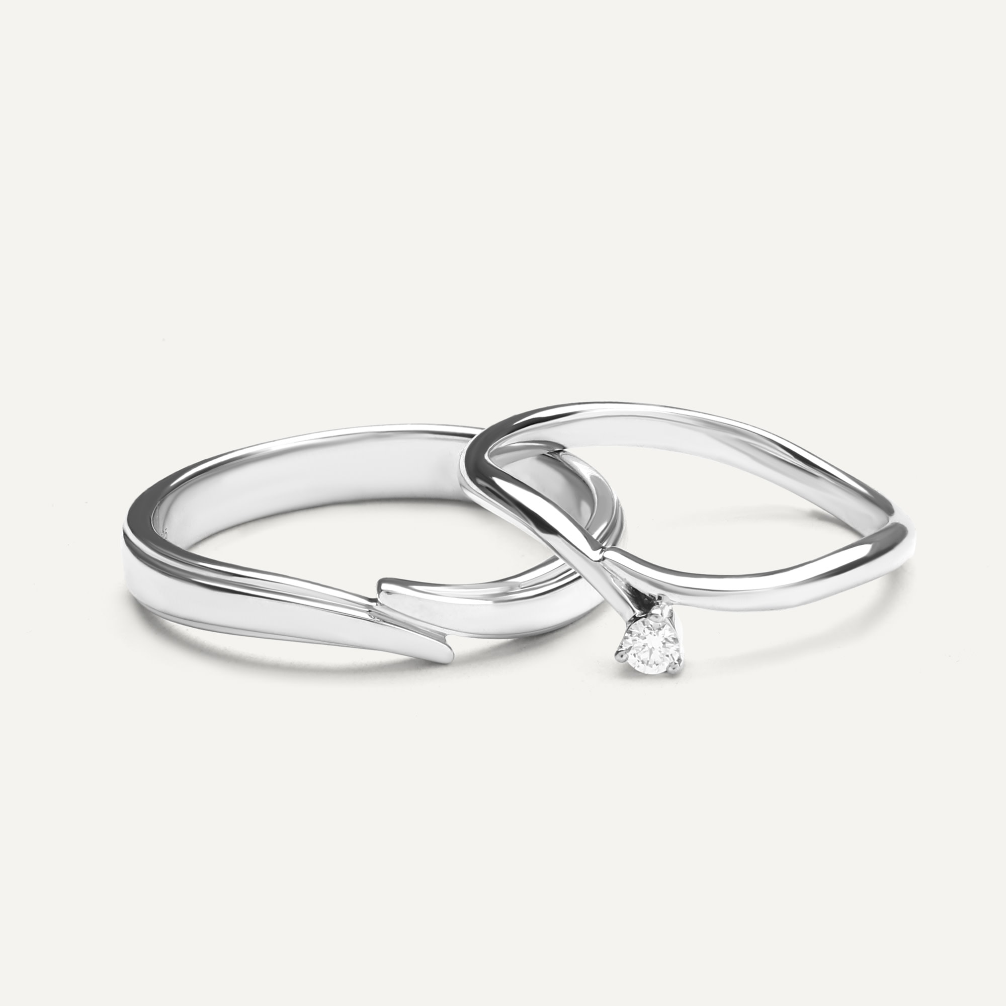 Icelyn Wedding Diamond Ring - Female - 3