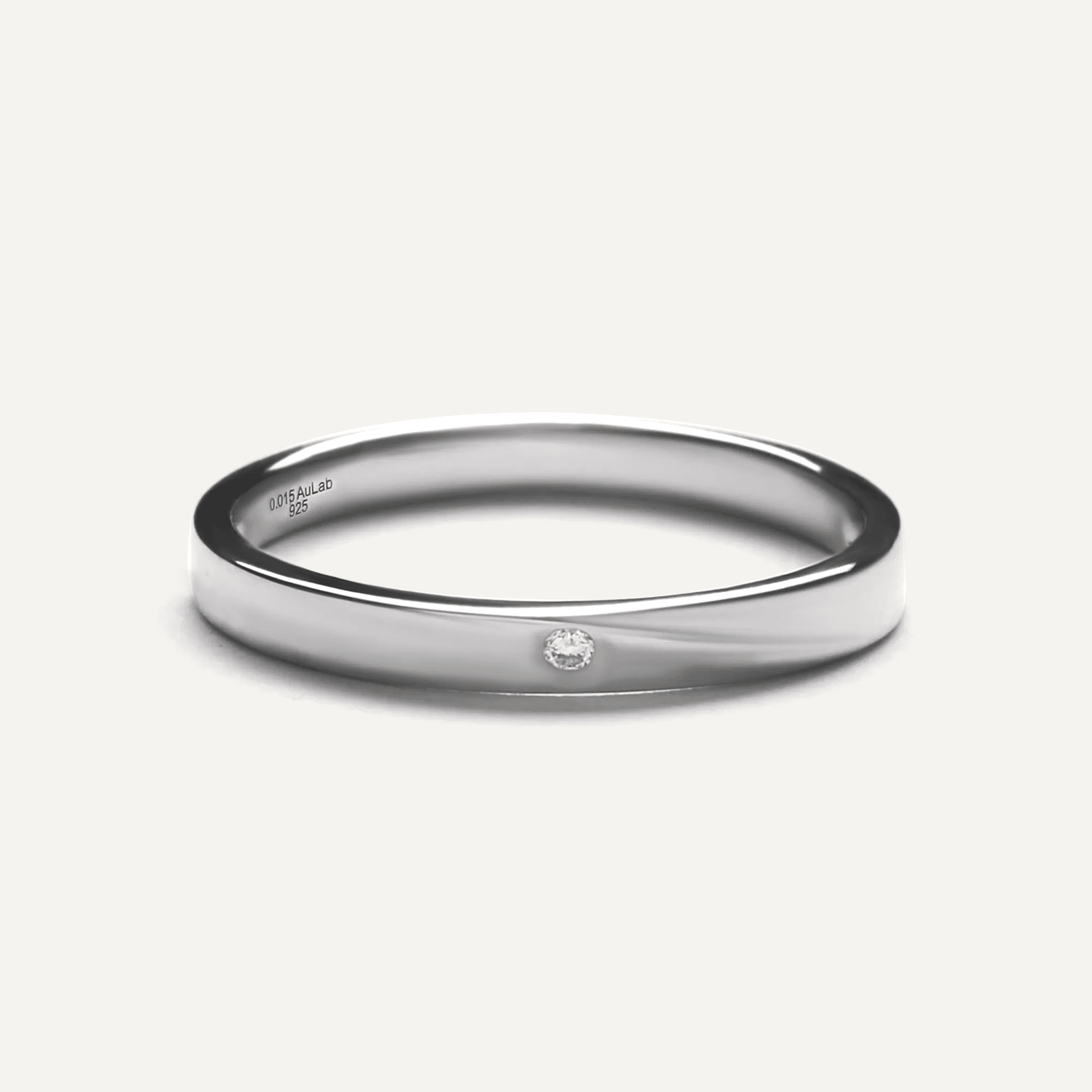 Winston Wedding Diamond Ring - Male - 1