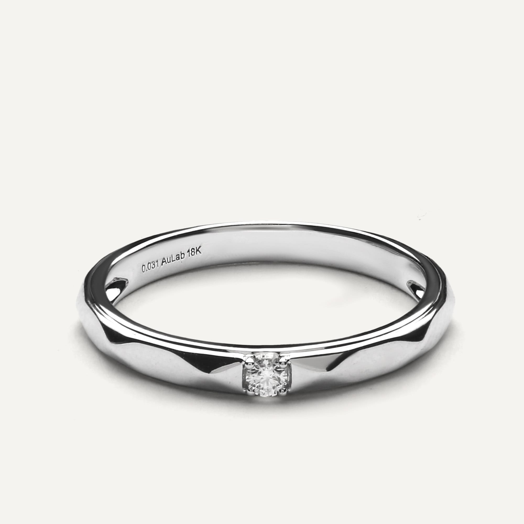 Leslie Wedding Diamond Ring - 2