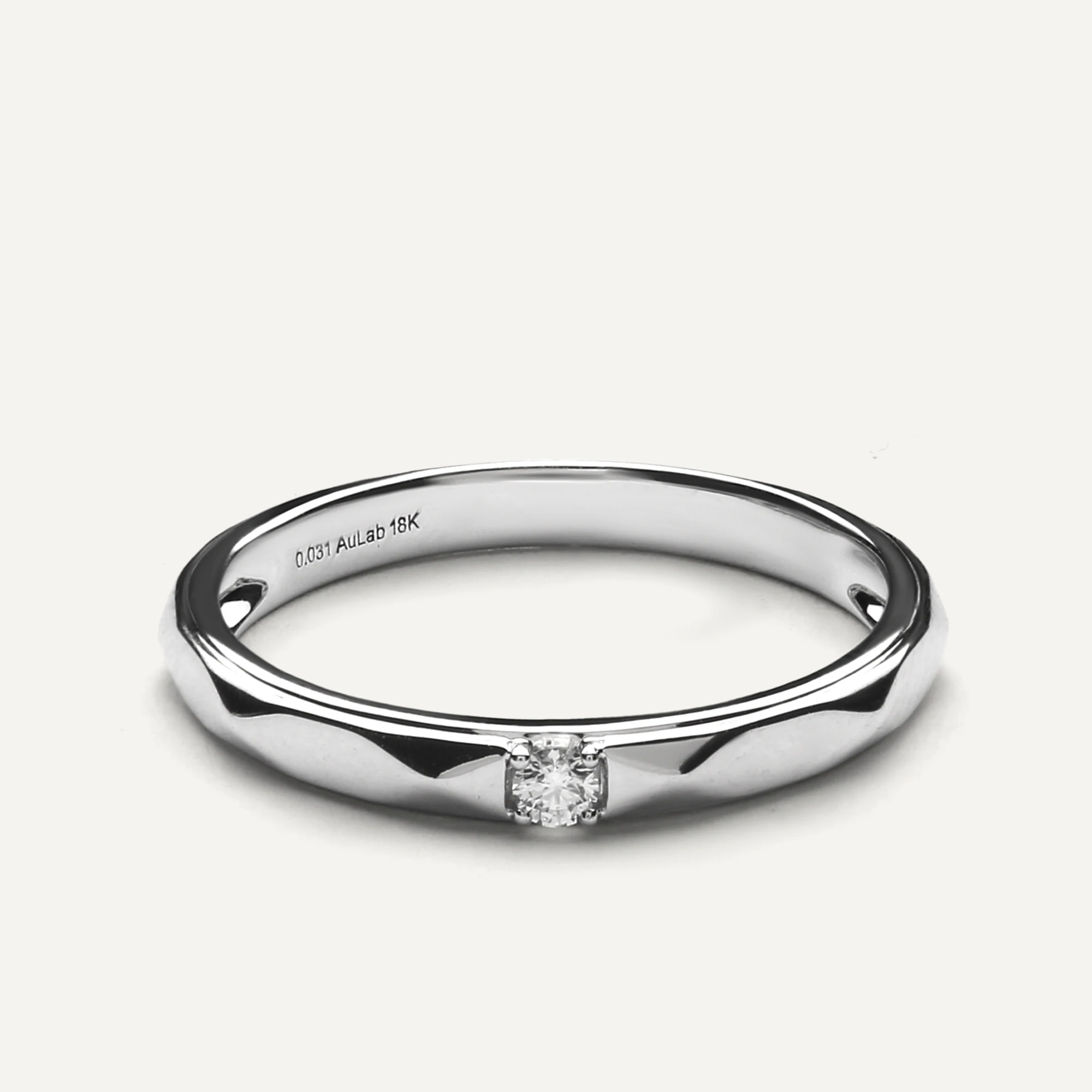 Leslie Wedding Diamond Ring - 2