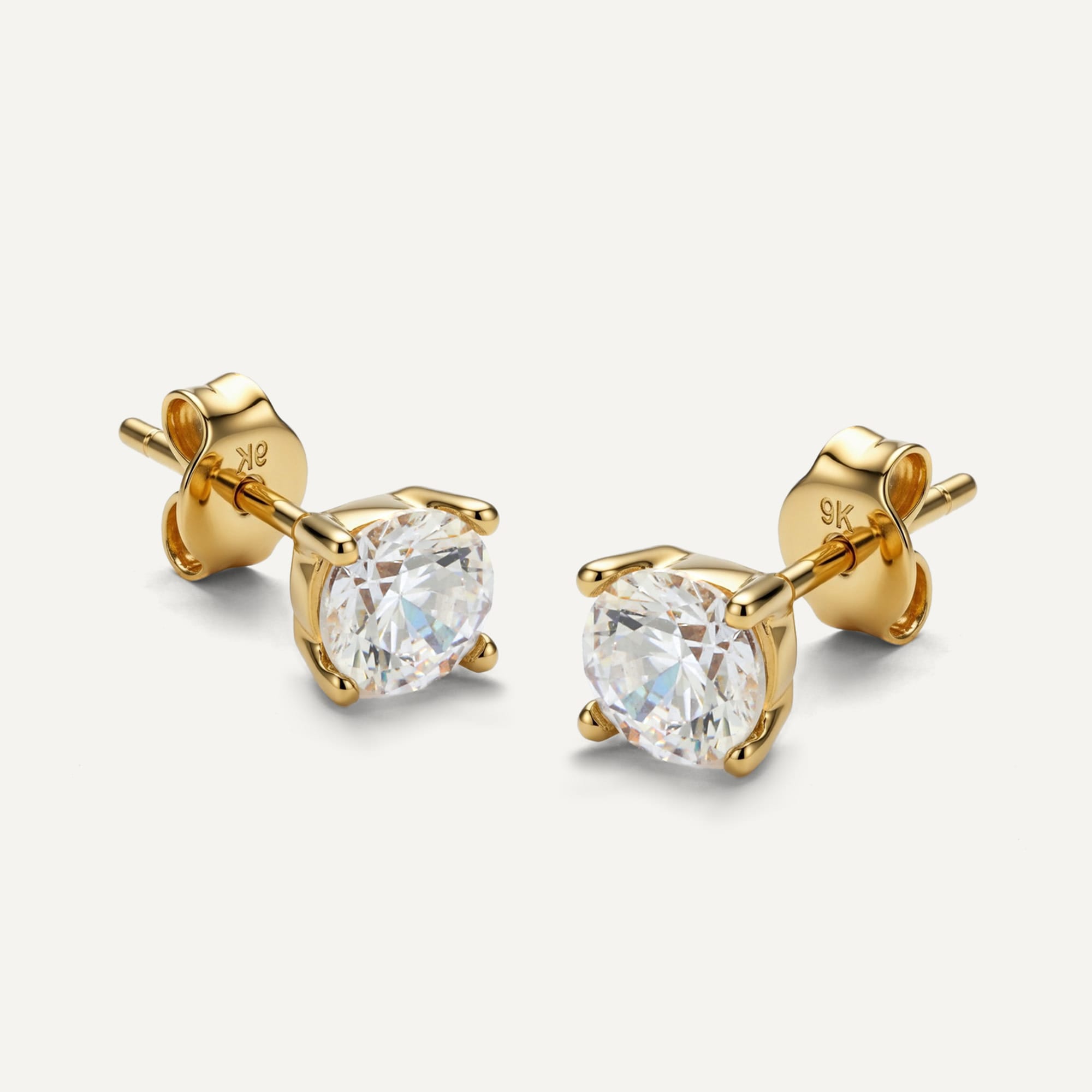Alisha Gold Earrings - 4