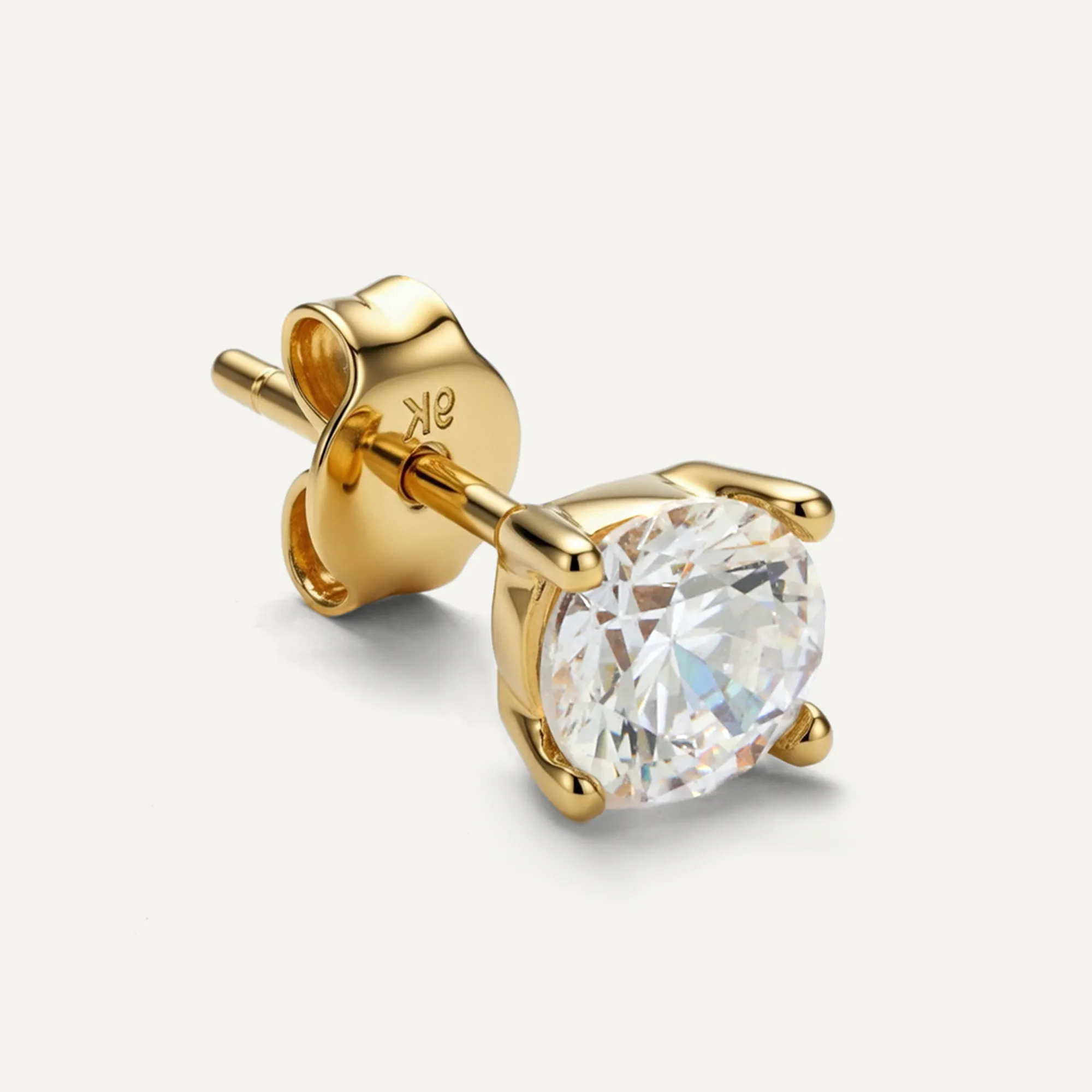 Alisha Gold Earrings - 4