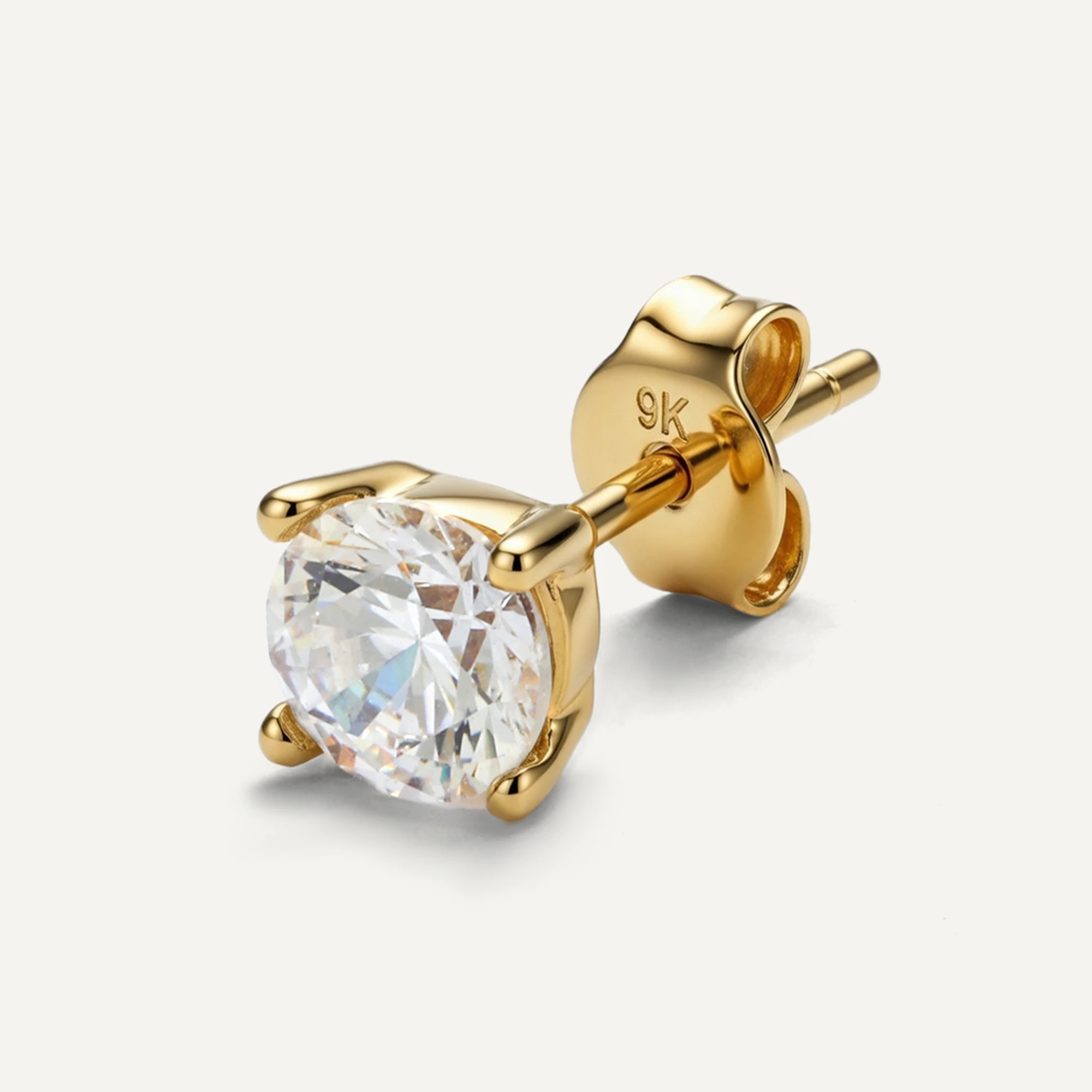 Alisha Gold Earrings - 3