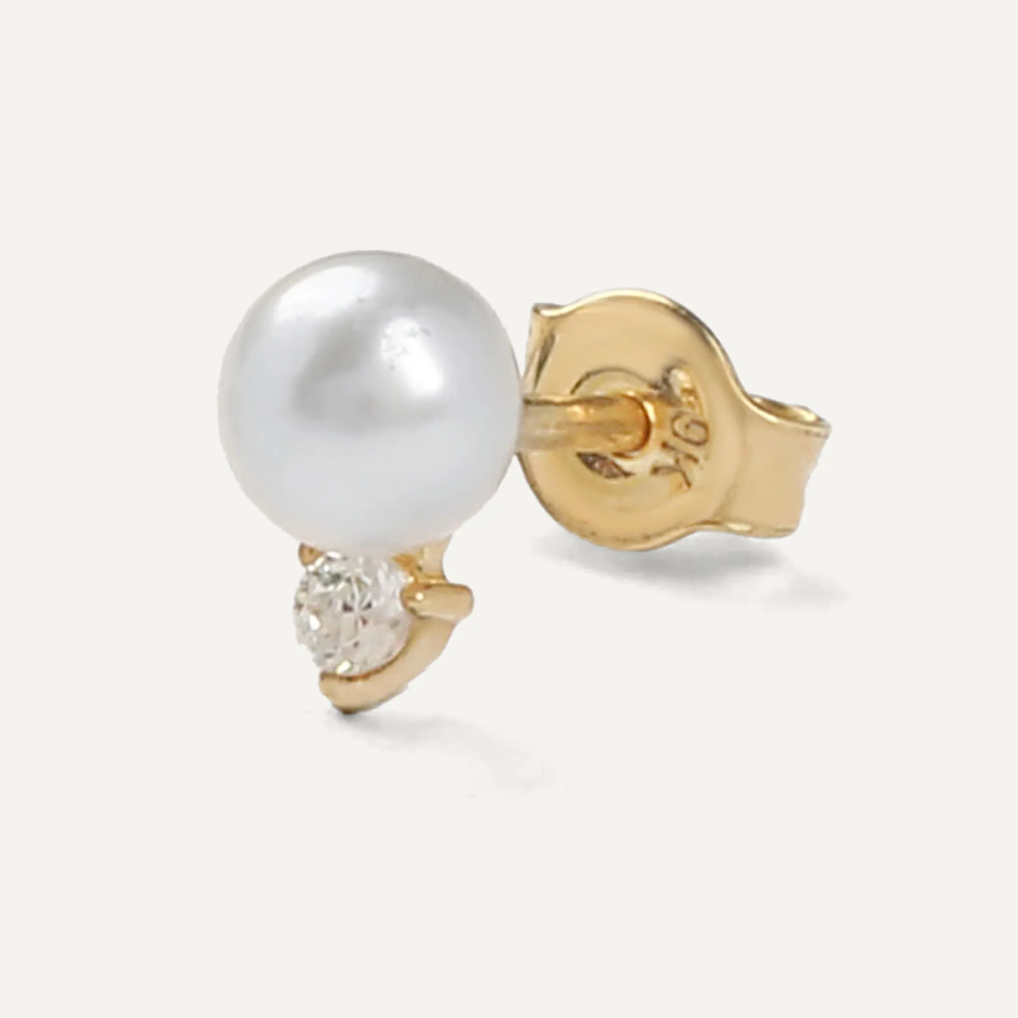 Tamara Pearl Gold Earrings - 4
