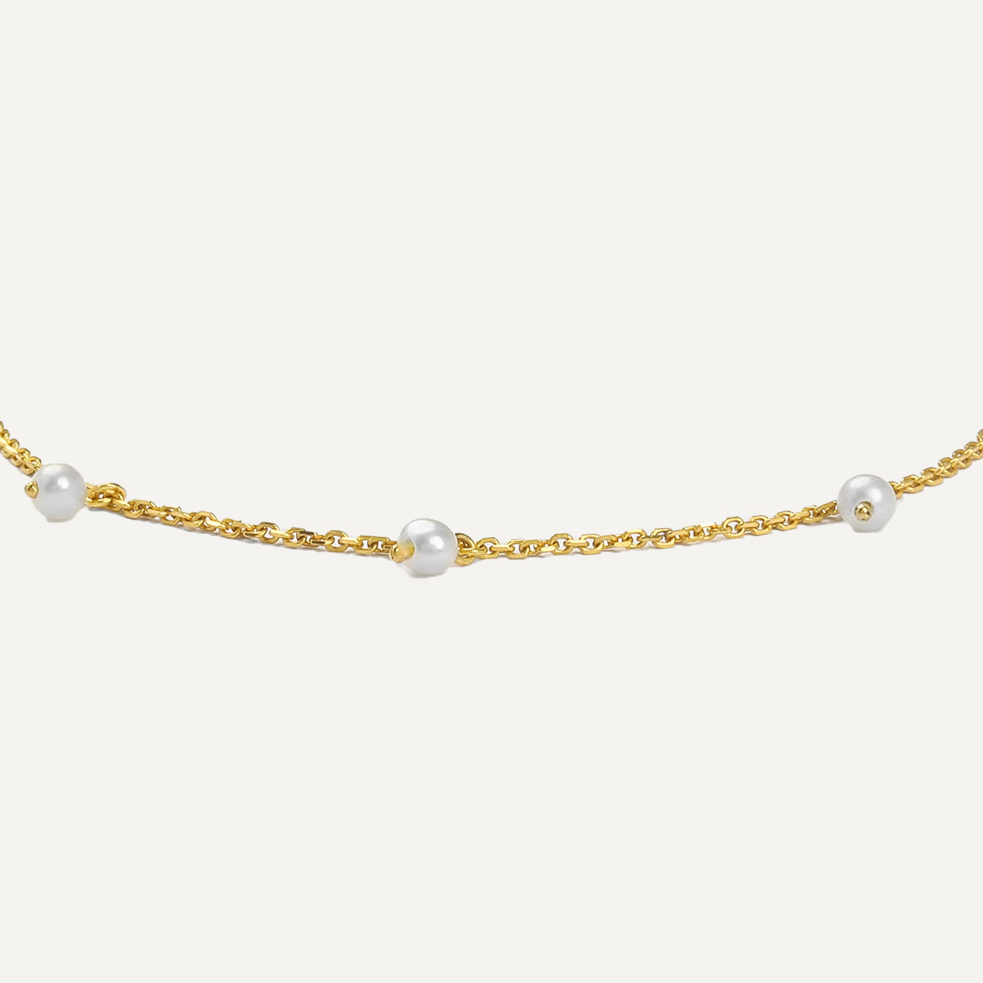 Maya Pearl Gold Bracelet - 4