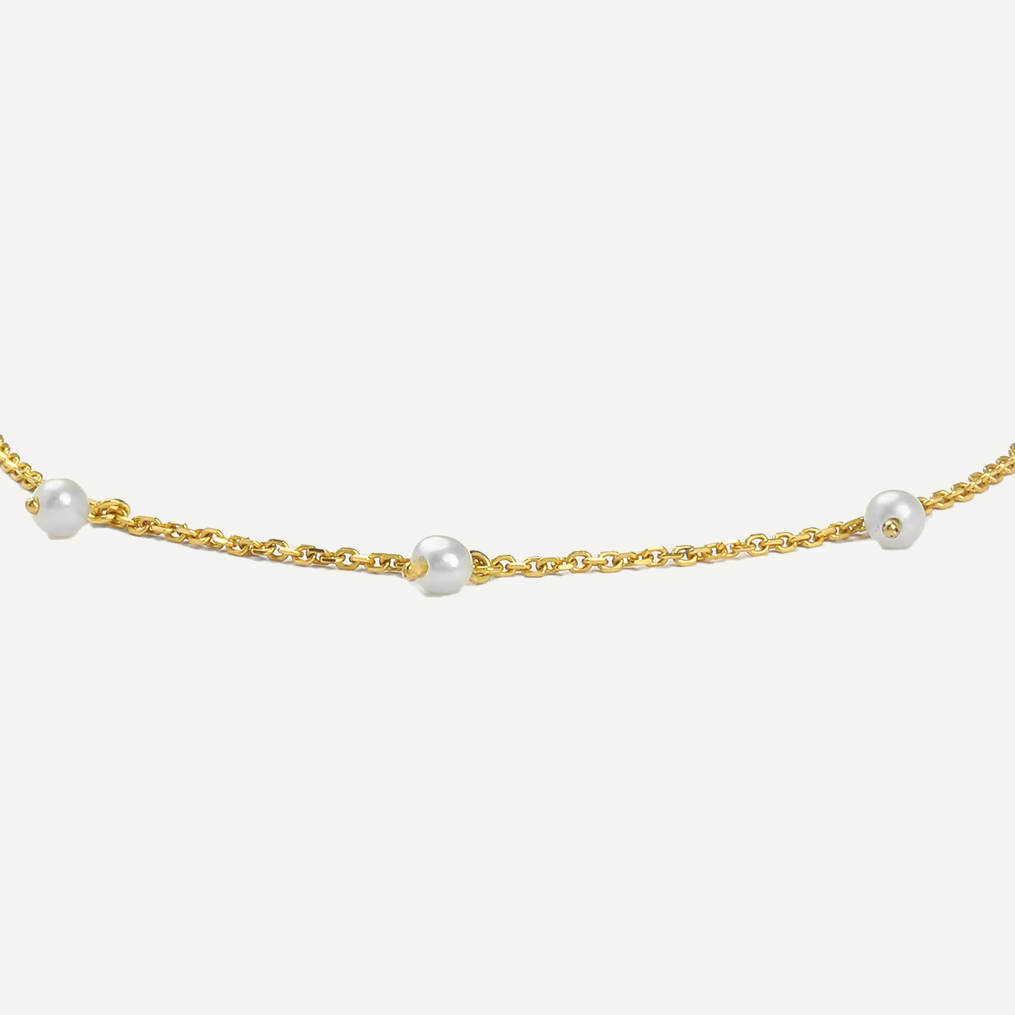 Maya Pearl Gold Bracelet - 3