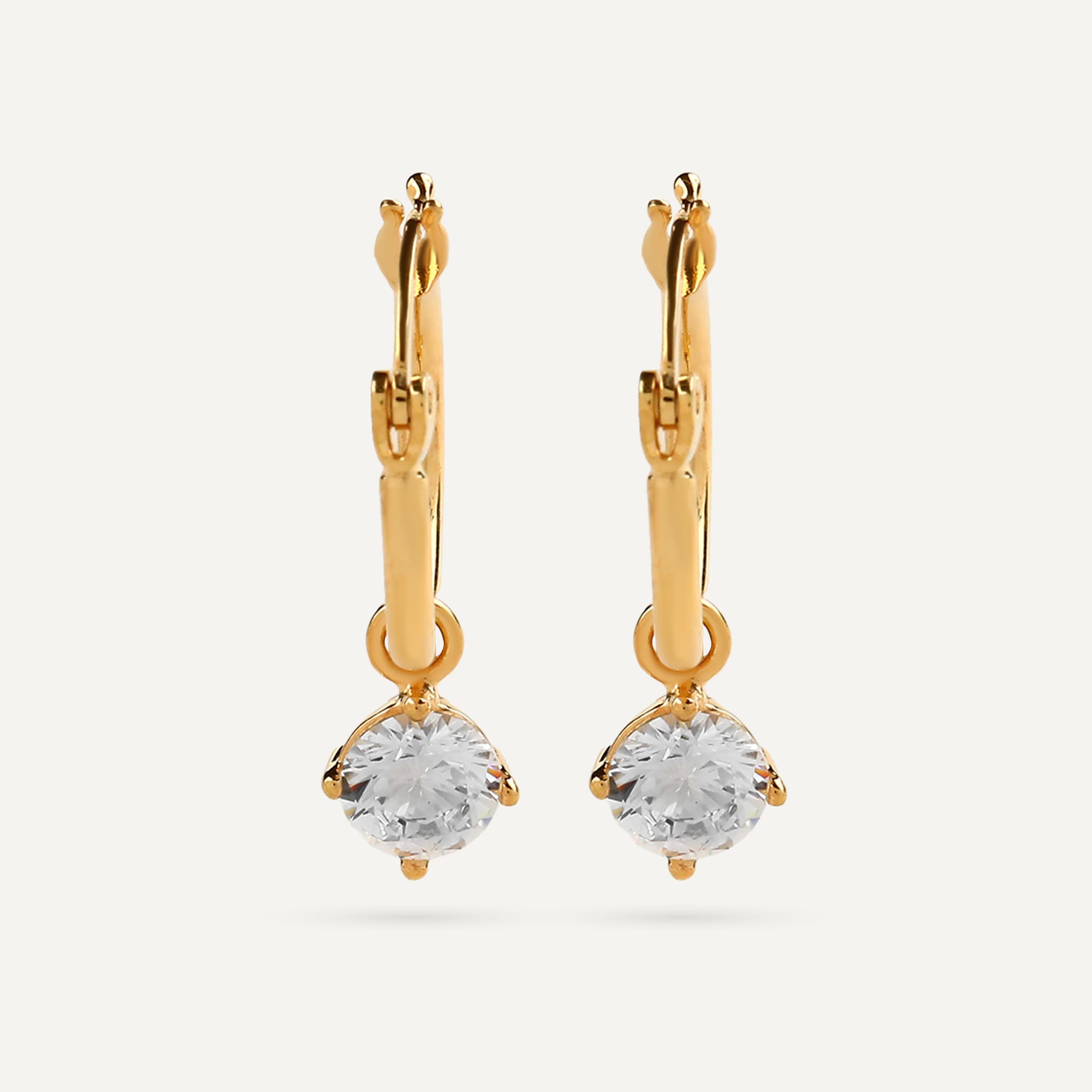 Chessy Gold Earrings - 4