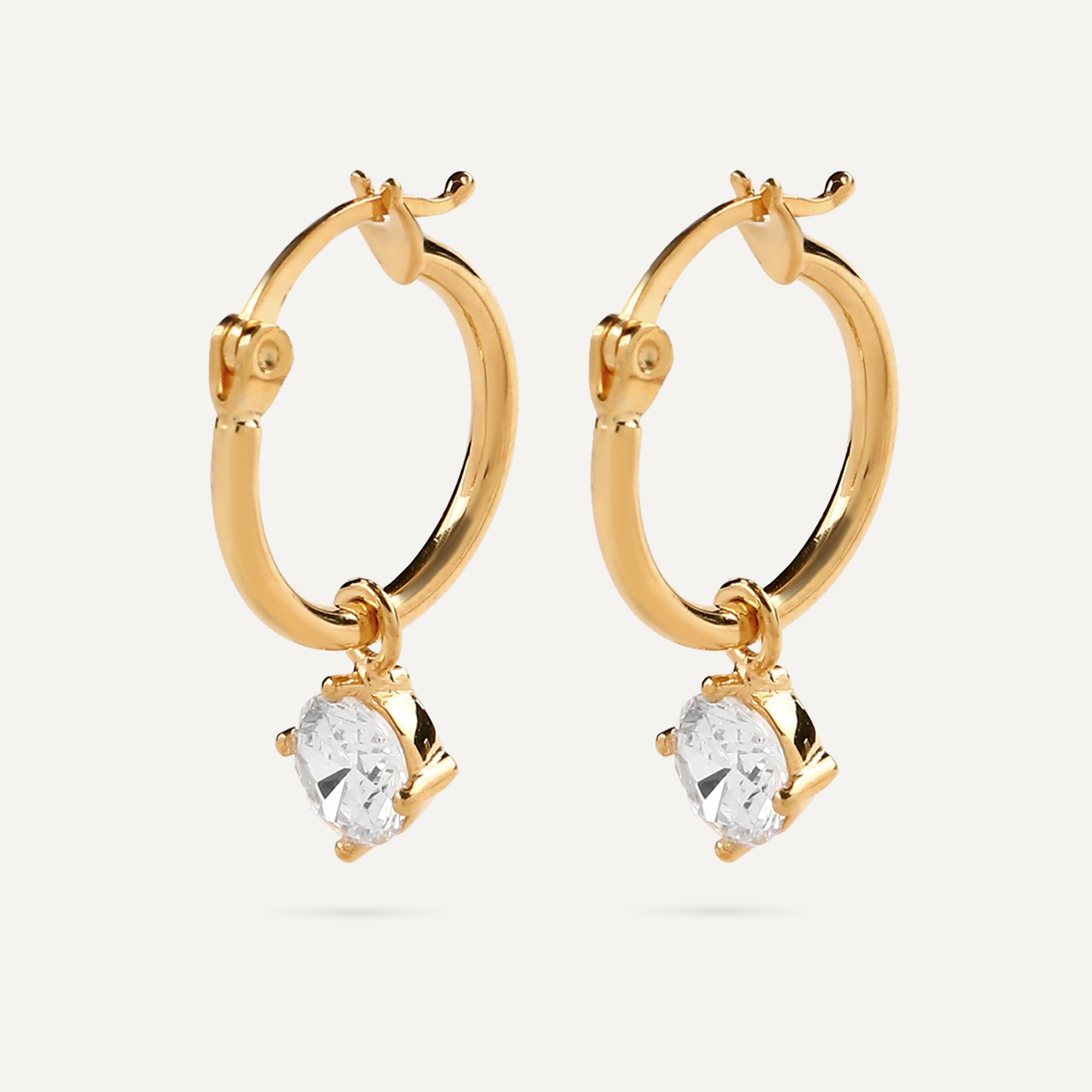Chessy Gold Earrings - 2