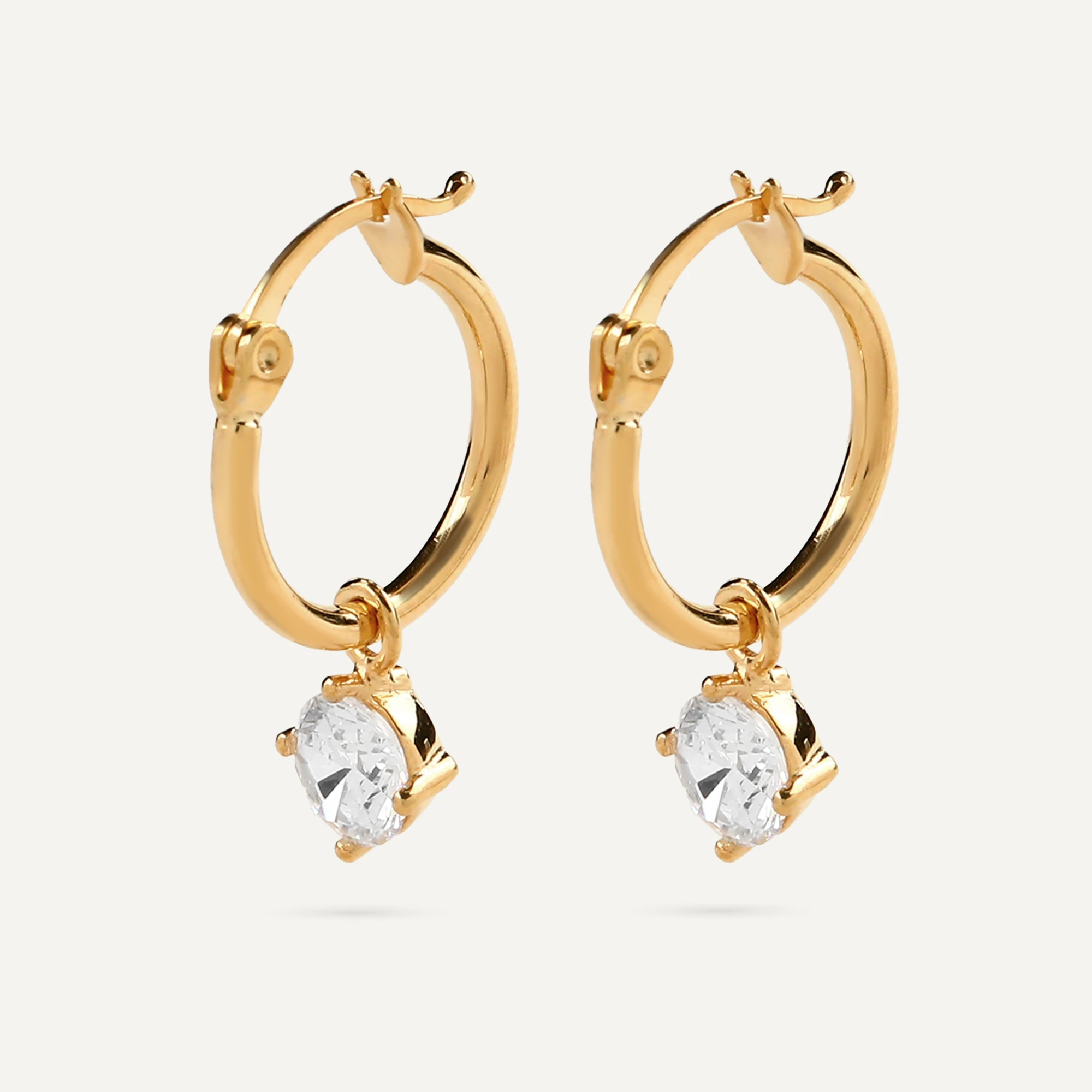 Chessy Gold Earrings - 2