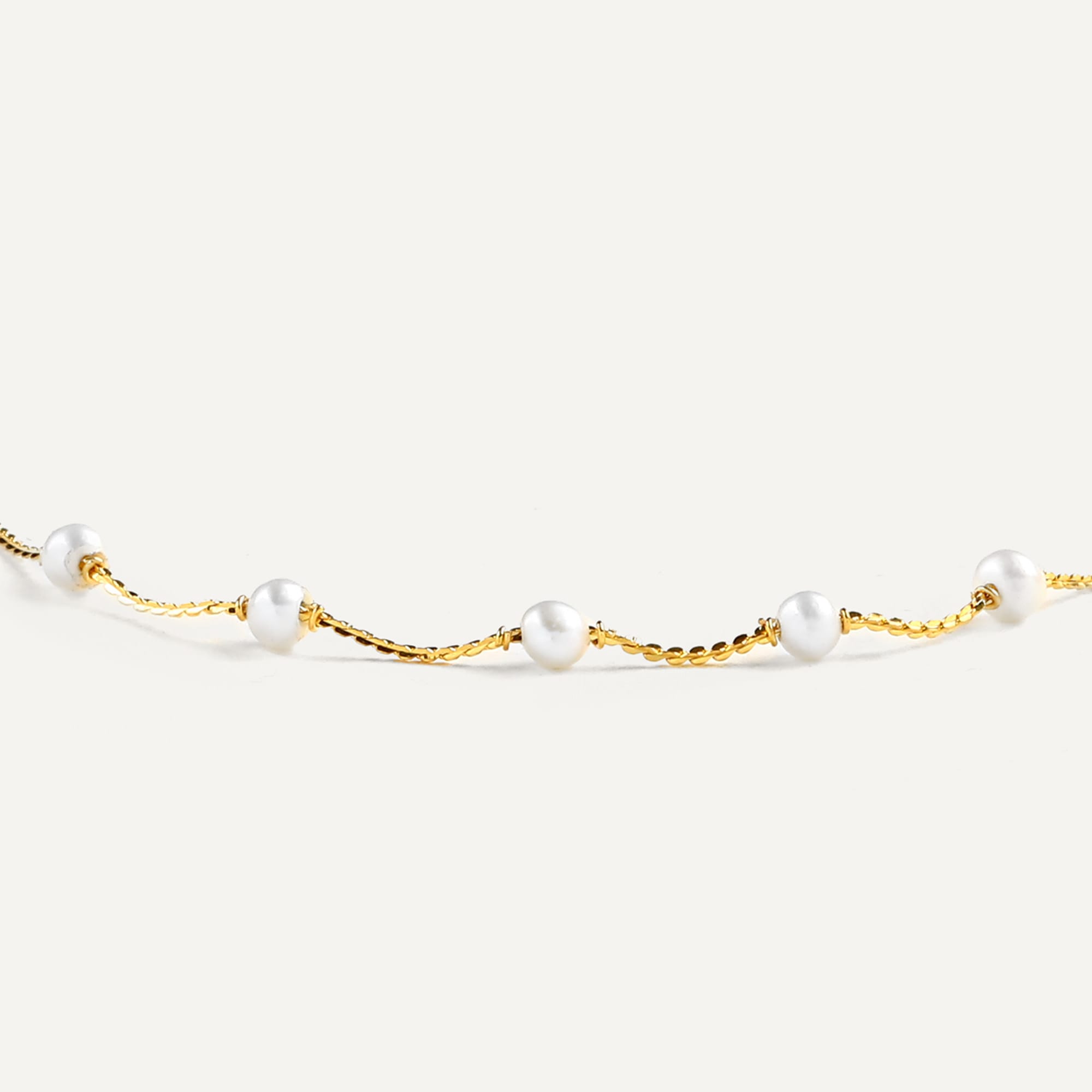 Cerelia Pearl Gold Bracelet - 4